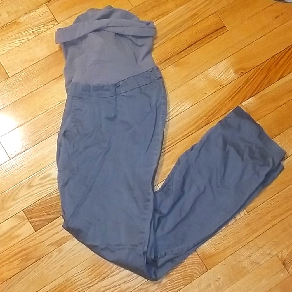 Maternity Pants - Gray, Medium